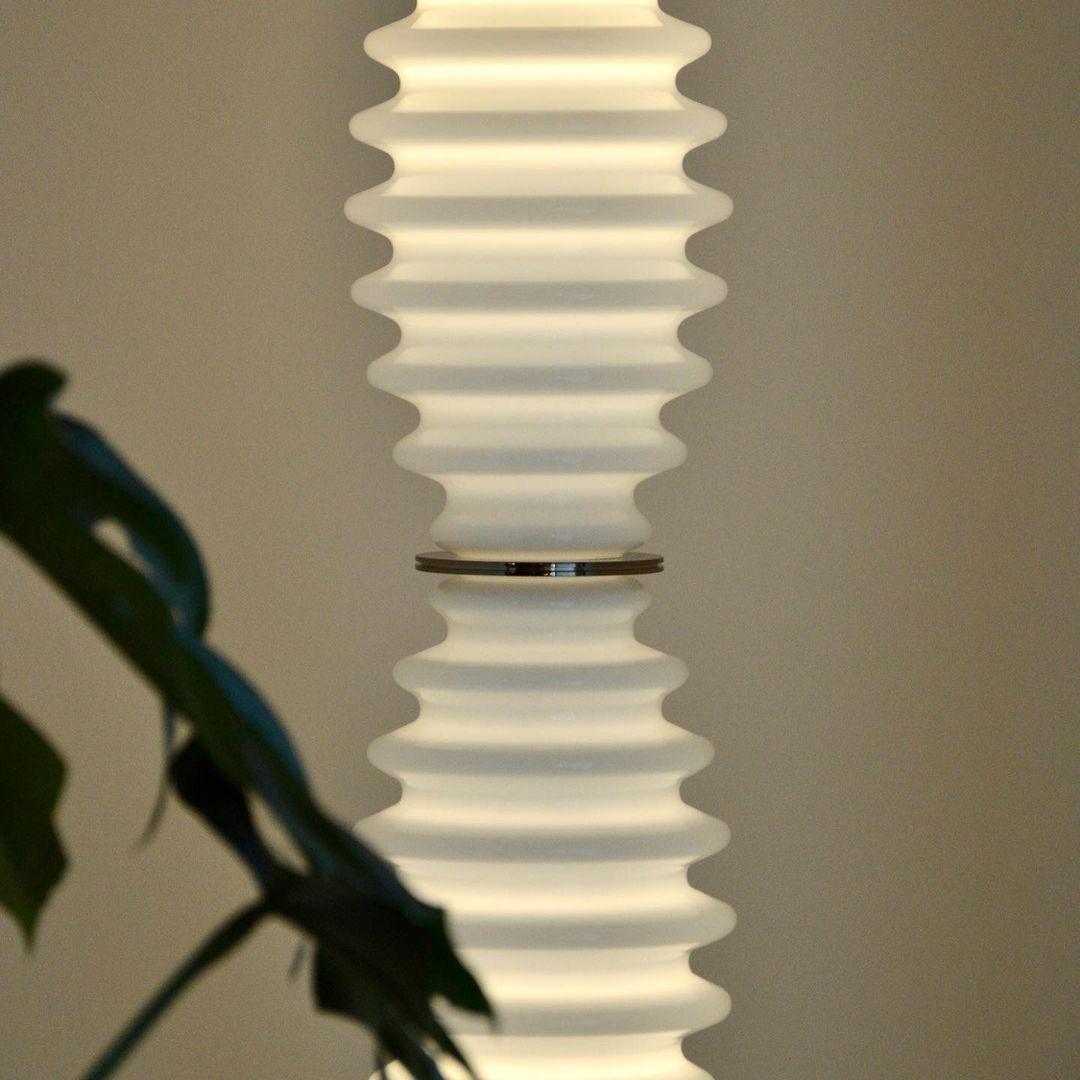 Grand Collier Floor Lamp - LED Glass Lighting Fixture