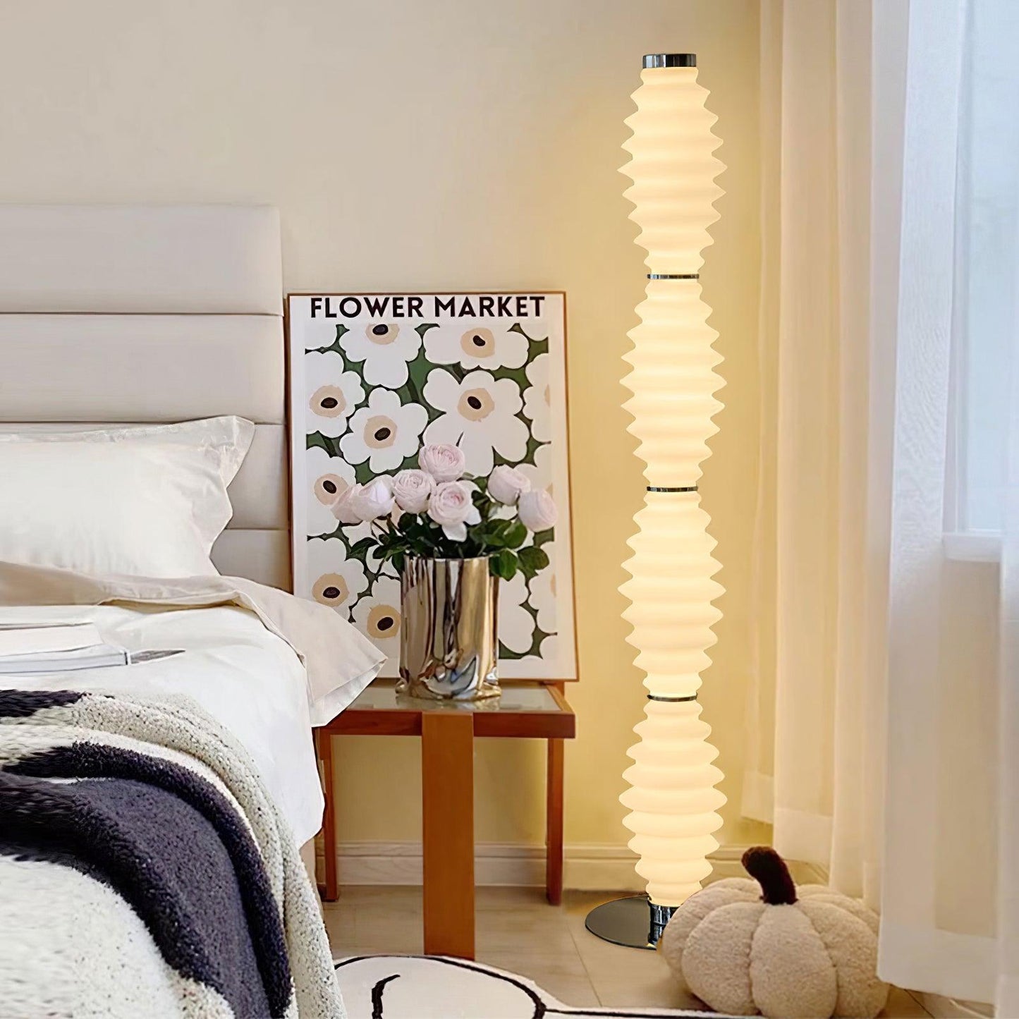 Grand Collier Floor Lamp - LED Glass Lighting Fixture