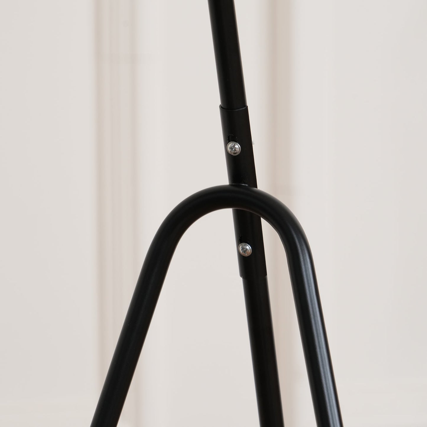 Lean Floor Lamp - Adjustable Metal LED Task Light, Black