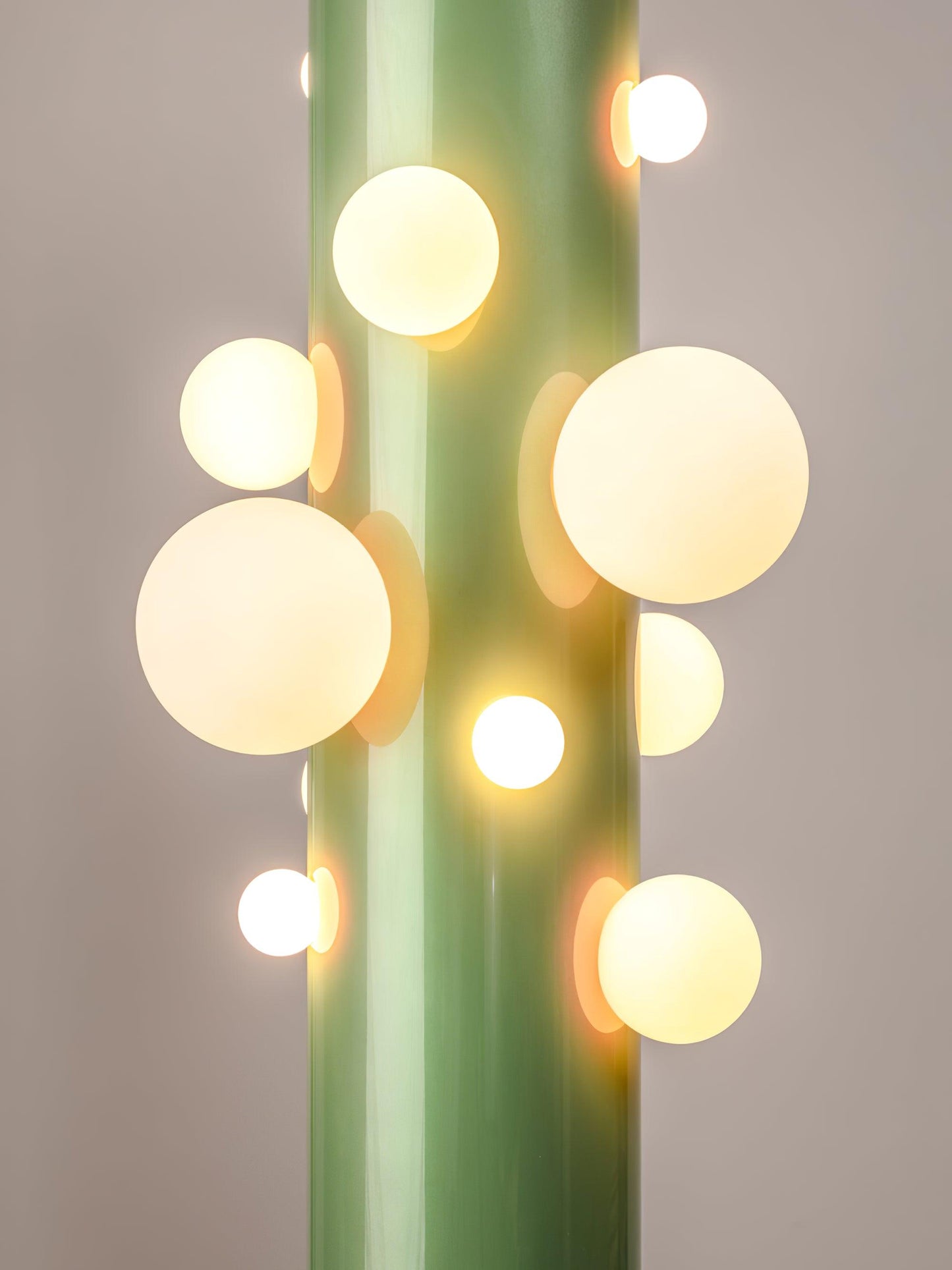 Green Apes Floor Lamp - LED Metal Glass Indoor Lighting