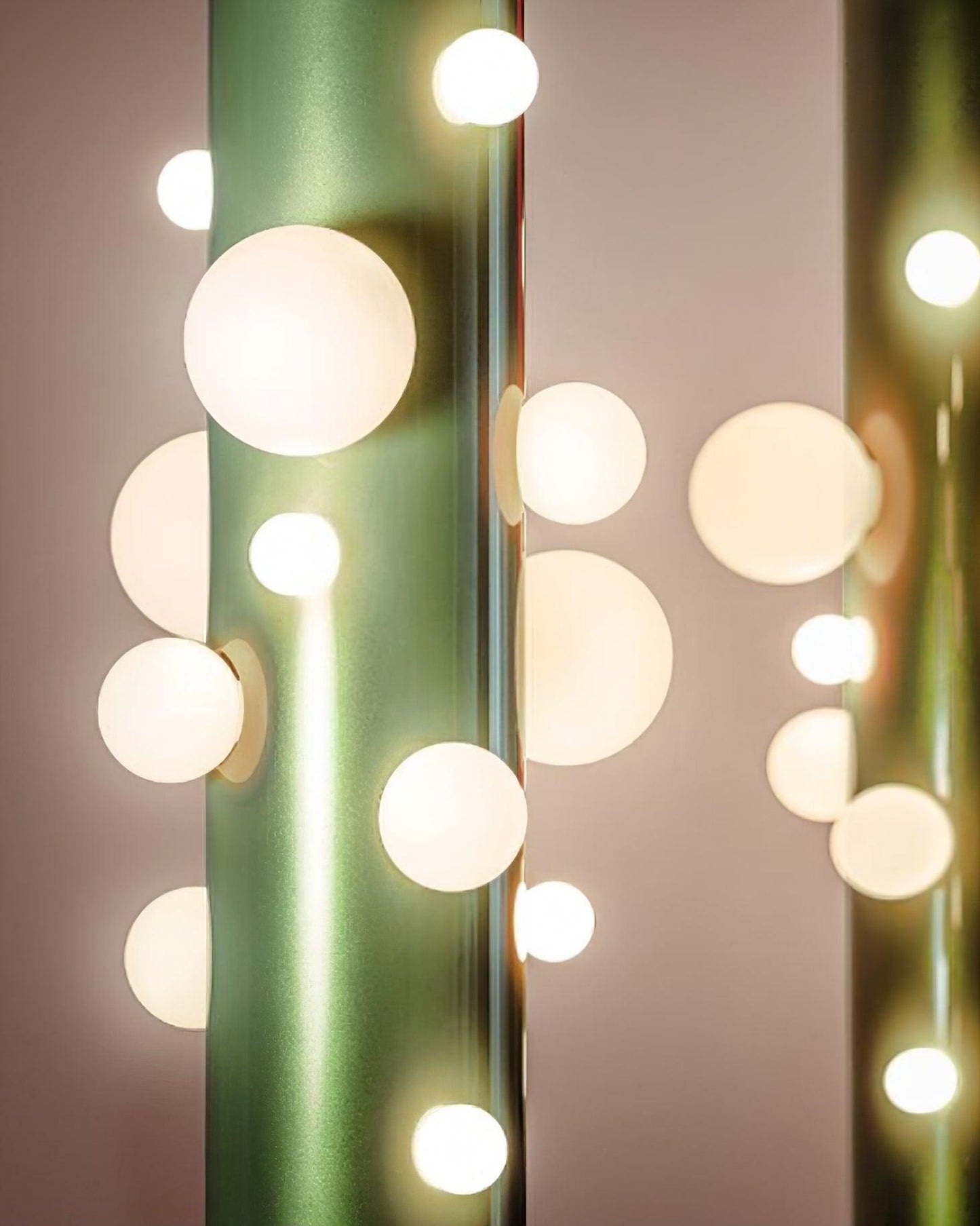 Green Apes Floor Lamp - LED Metal Glass Indoor Lighting