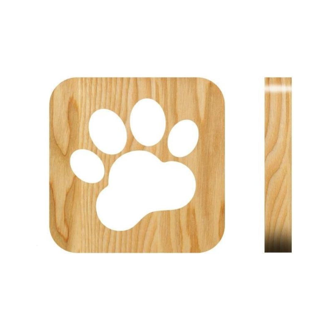 Light - Cute 3D LED Wooden Lamp with USB Operation