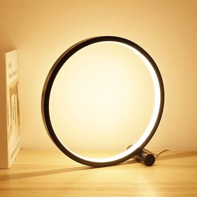 Glo Lamp - LED Minimalist Dimmable Round Table Lamp