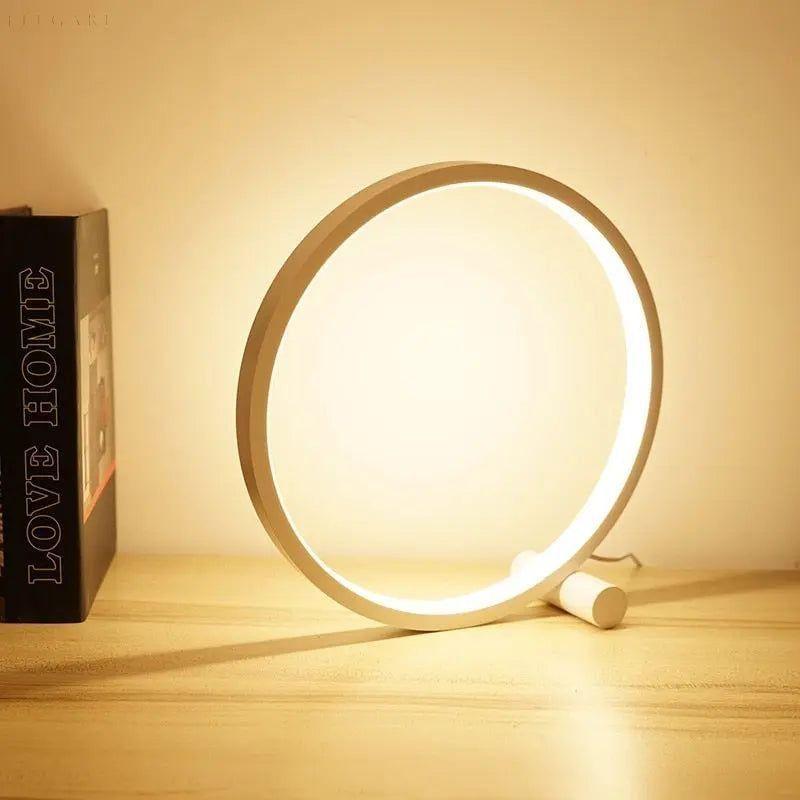Glo Lamp - LED Minimalist Dimmable Round Table Lamp