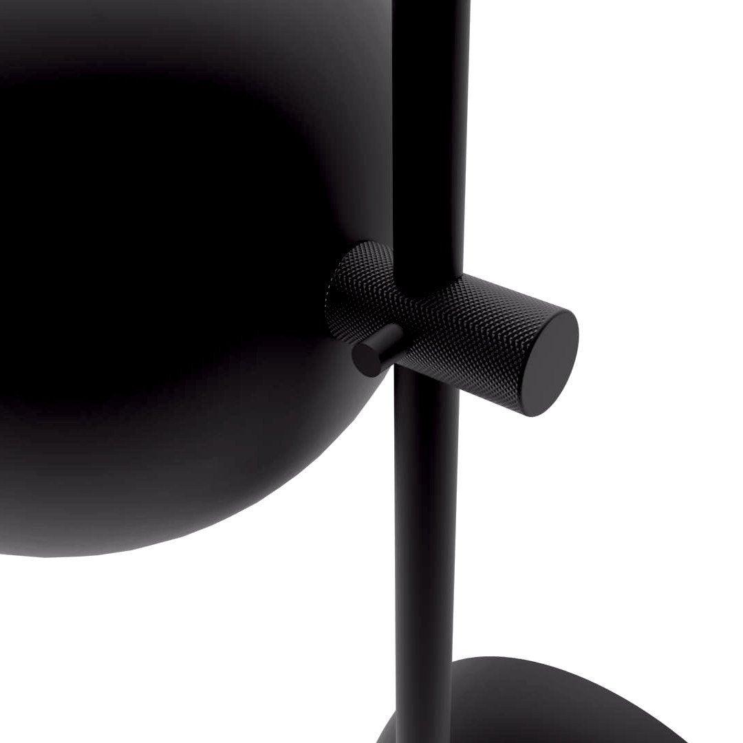 Studio Floor Lamp with LED, Black Metal, Indoor Lighting
