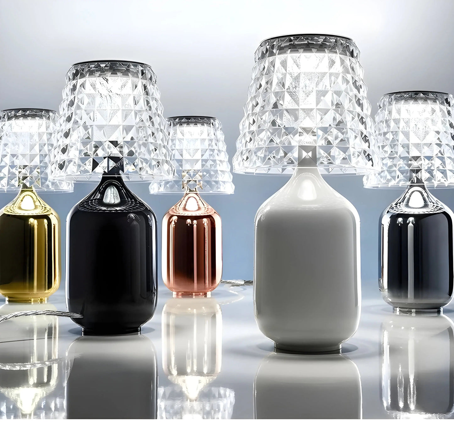 Luxury Table Lamp - Wireless and Elegant LED Light