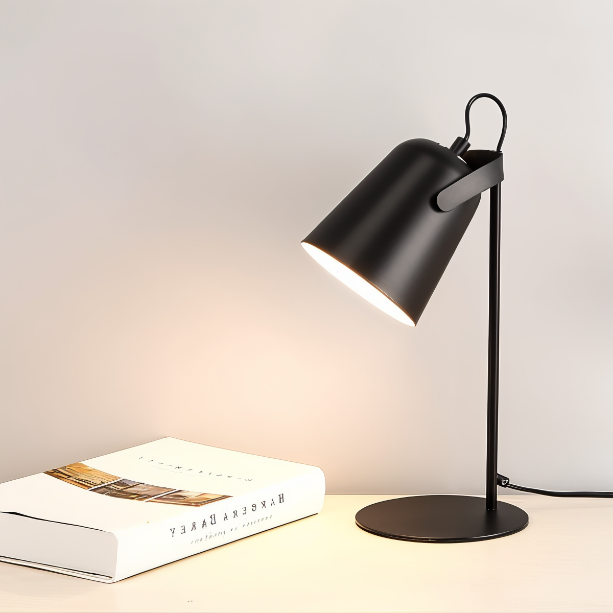 Macaron Desk Lamp - Adjustable Nordic Yellow Table Light