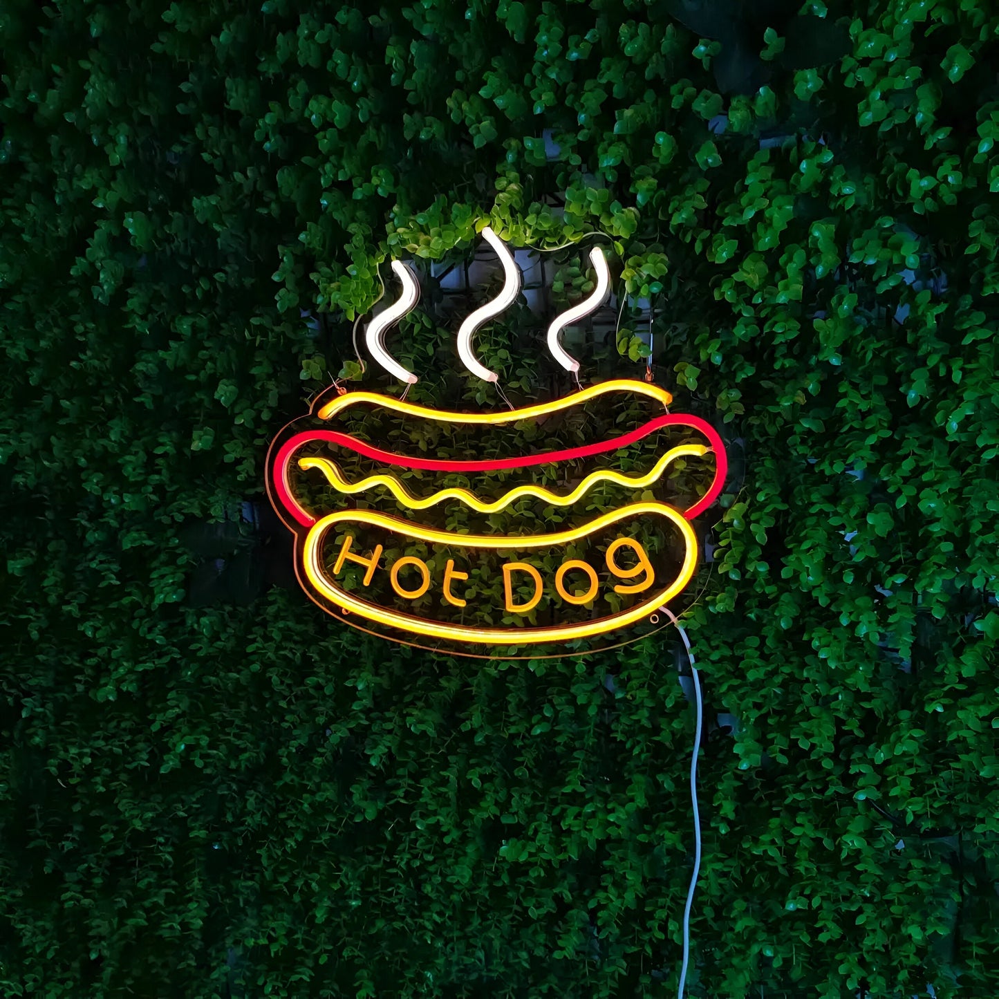 Fast Food Neon Sign - Colorful USB LED Night Light