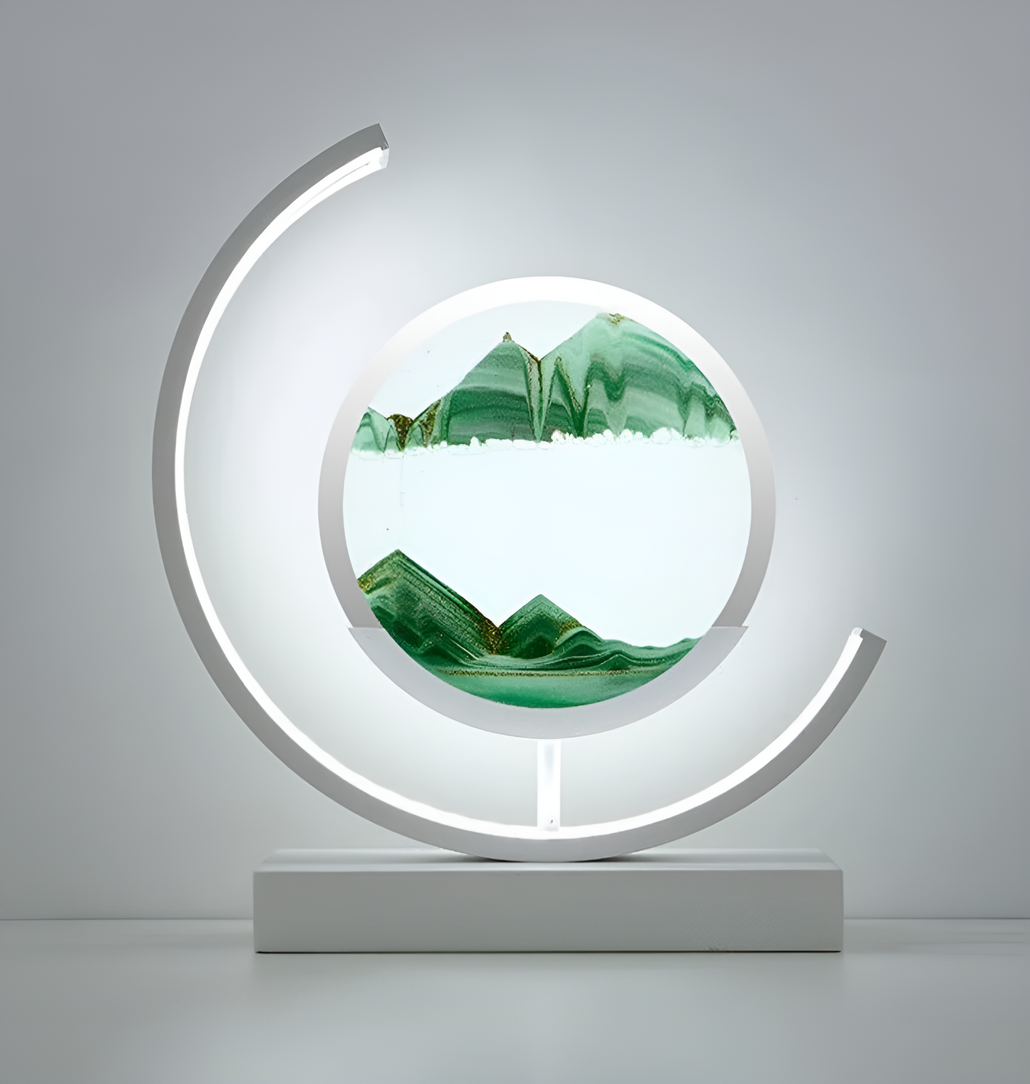 Sandscape Flowing Sand LED Lamp 3D Desert Night Light
