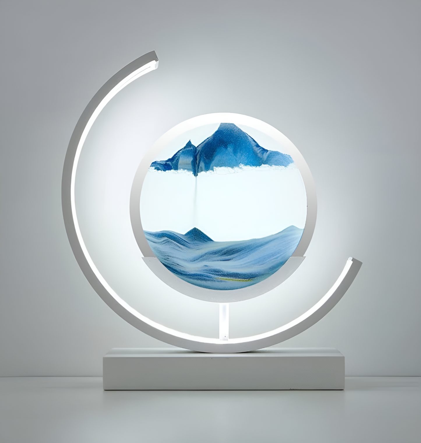 Sandscape Flowing Sand LED Lamp 3D Desert Night Light