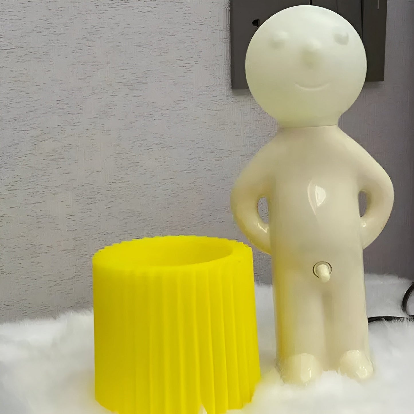 Lil'Lad Table Lamp - Creative Shy Boy LED Night Light