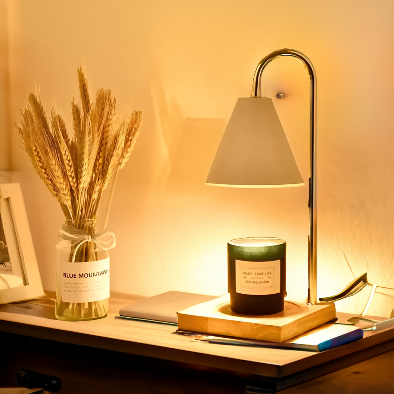 LuminaFlame - Cozy Flameless Candle Warmer Lamp