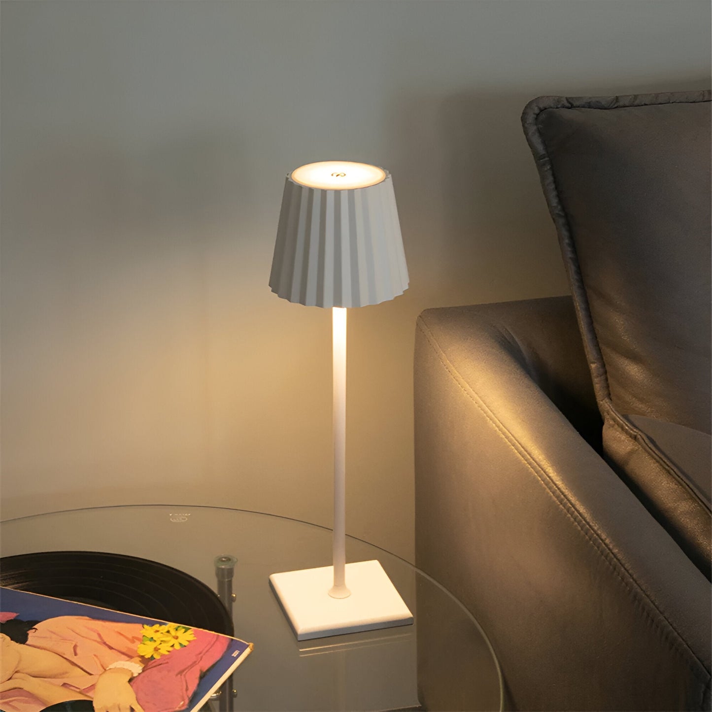 LuminaTouch - Adjustable Waterproof Rechargeable LED Table Lamp