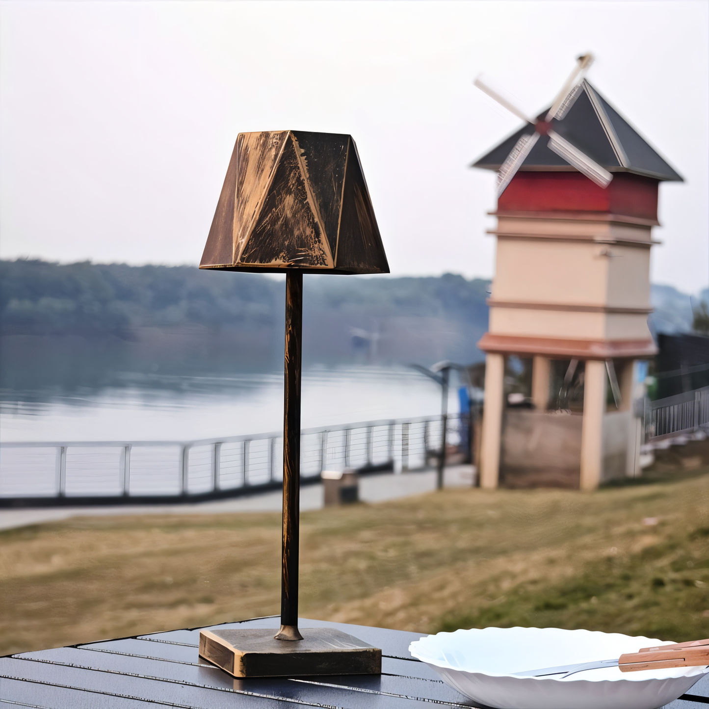 PolyLamp - Portable Hexagon LED Table Lamp - Waterproof & Rechargeable