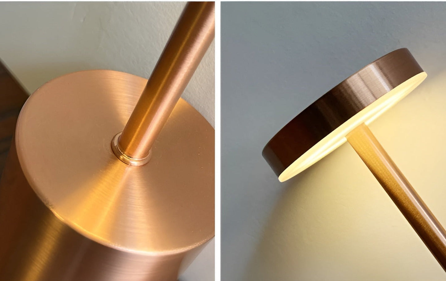Retro-Inspired LED Table Lamp with Wireless USB Charging