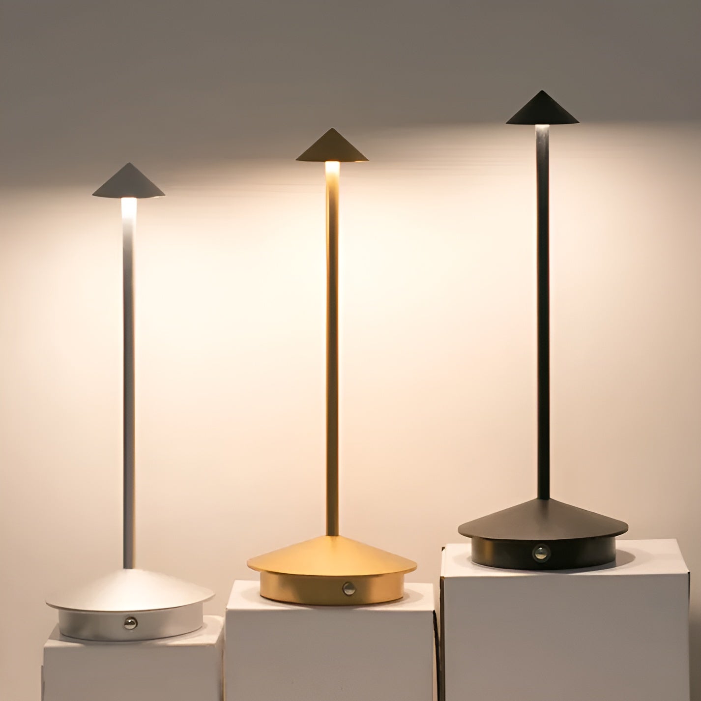 Smart VersaLight - Rechargeable Touch LED Lamp for Aesthetic Rooms