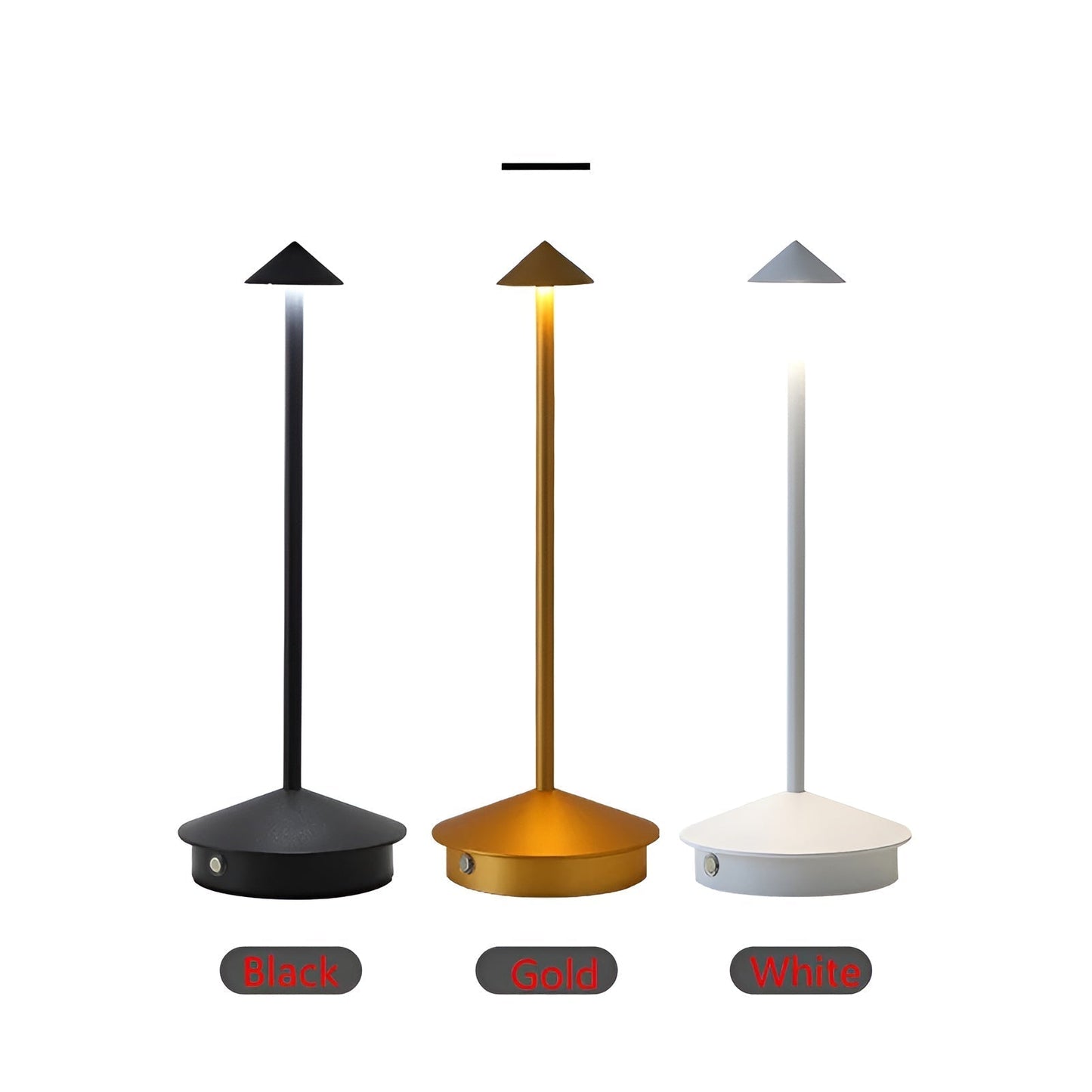 Smart VersaLight - Rechargeable Touch LED Lamp for Aesthetic Rooms