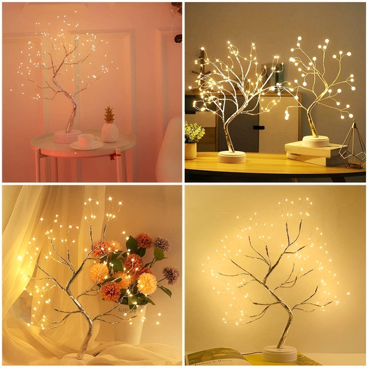 Twinkle Tree LED Fairy Lights - Mini Tree Night Light
