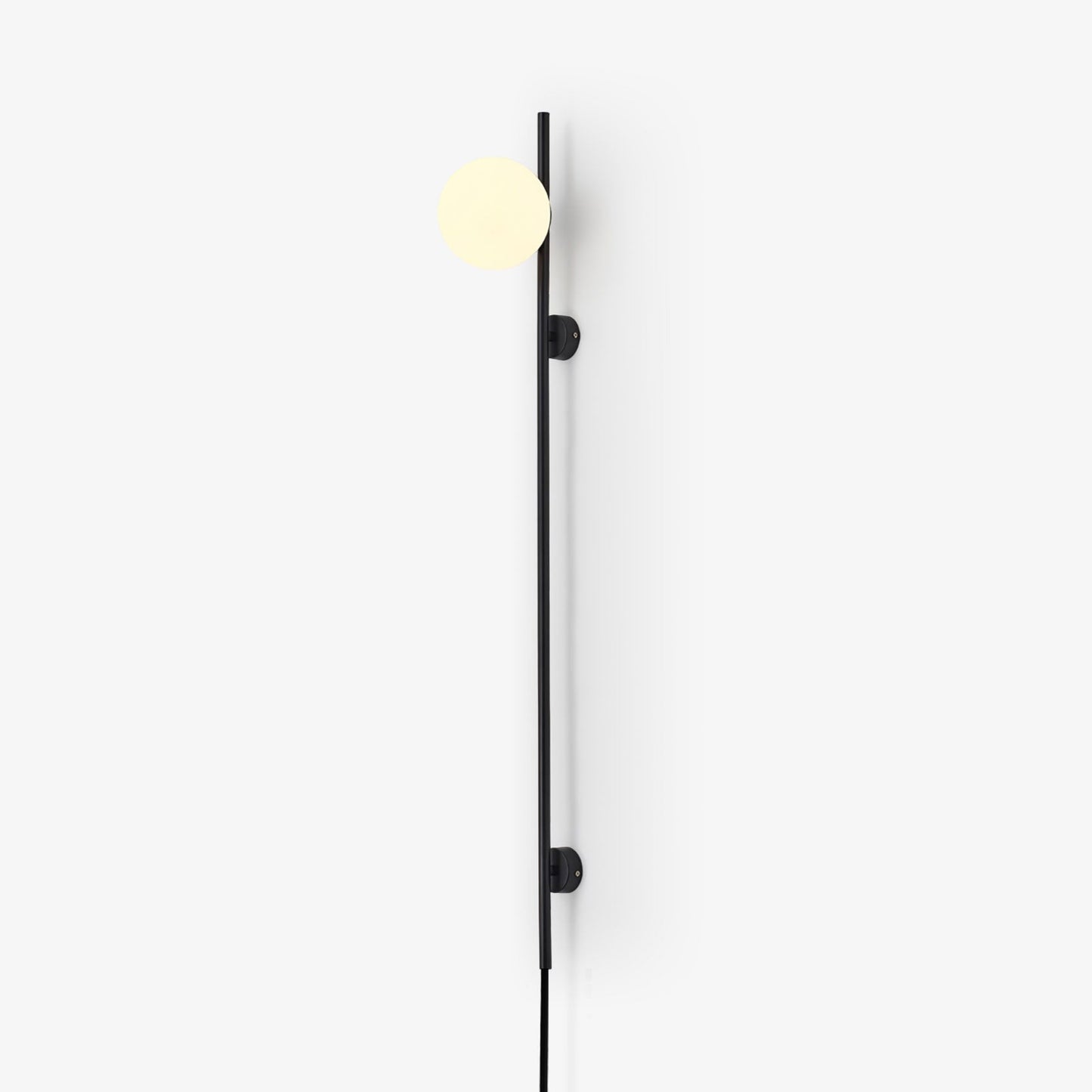 Houseof Plug-in Wall Light with White Glass Shade LED