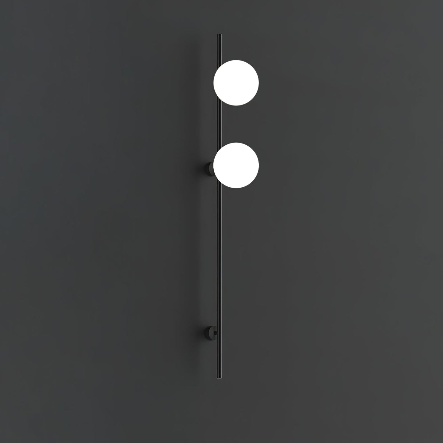 Houseof Plug-in Wall Light with White Glass Shade LED