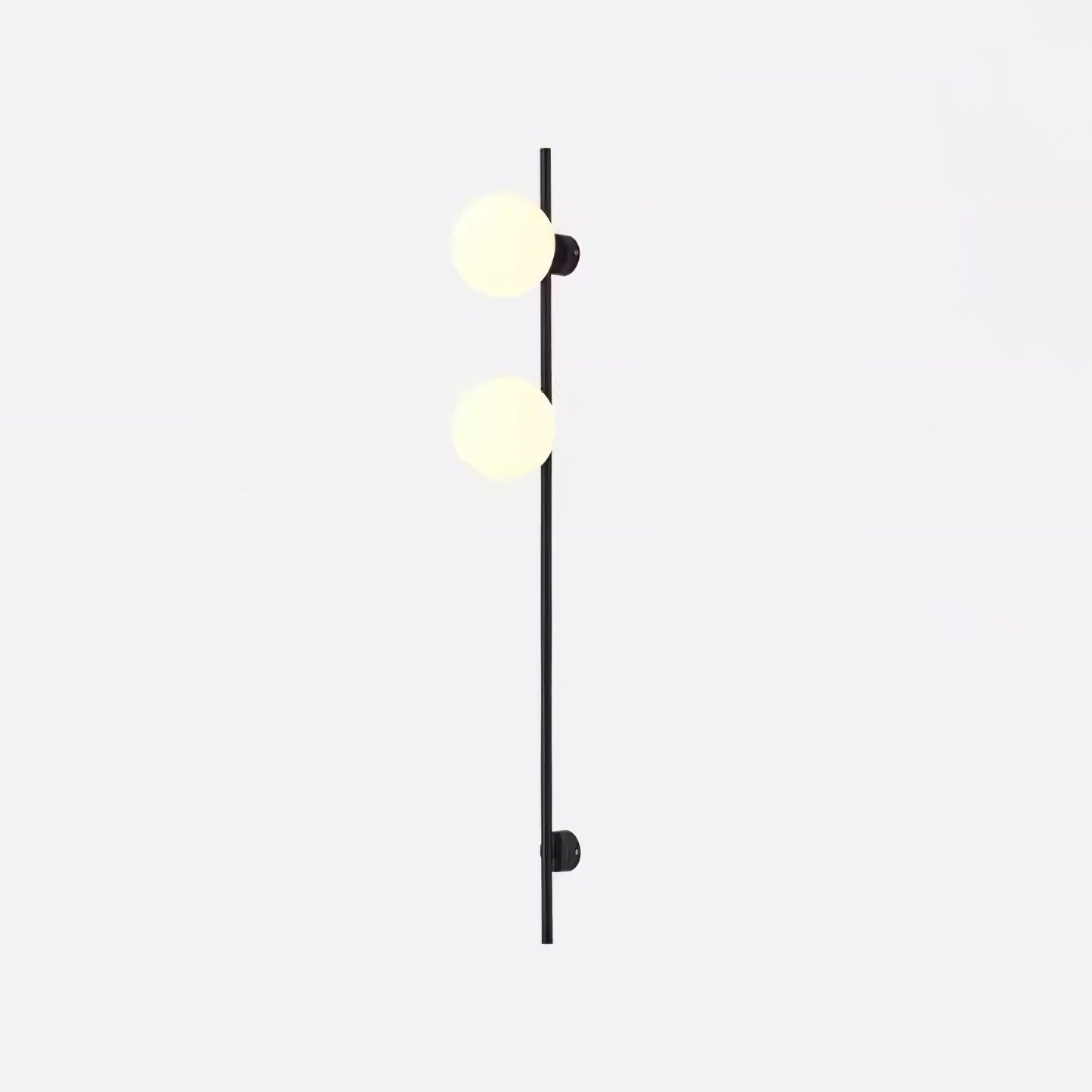 Houseof Plug-in Wall Light with White Glass Shade LED