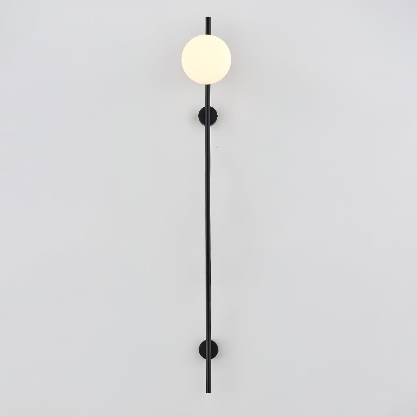 Houseof Plug-in Wall Light with White Glass Shade LED
