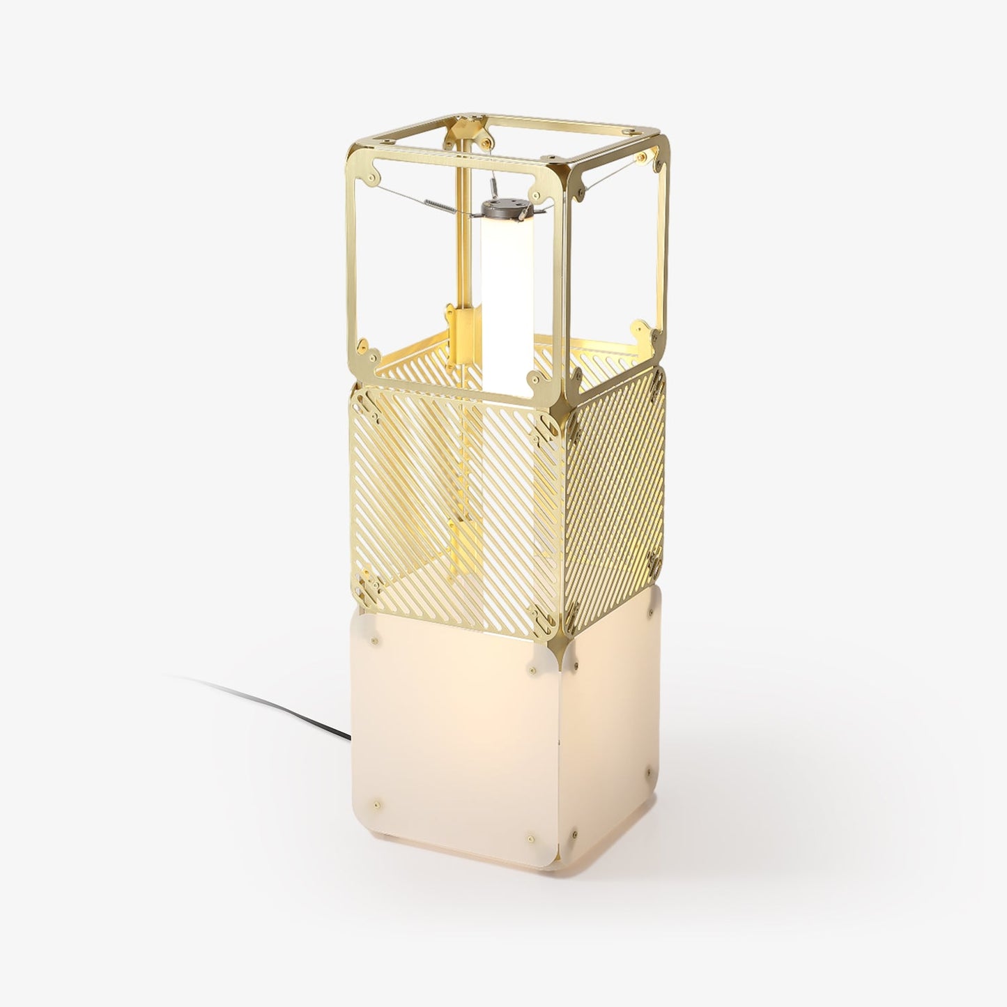 Hyperqube Floor Lamp with Adjustable LED Lighting