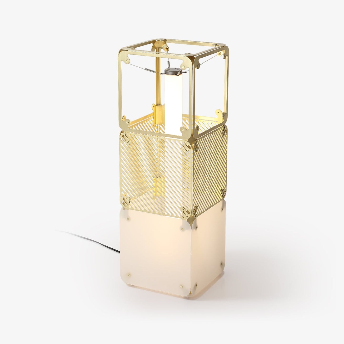 Hyperqube Floor Lamp with Adjustable LED Lighting