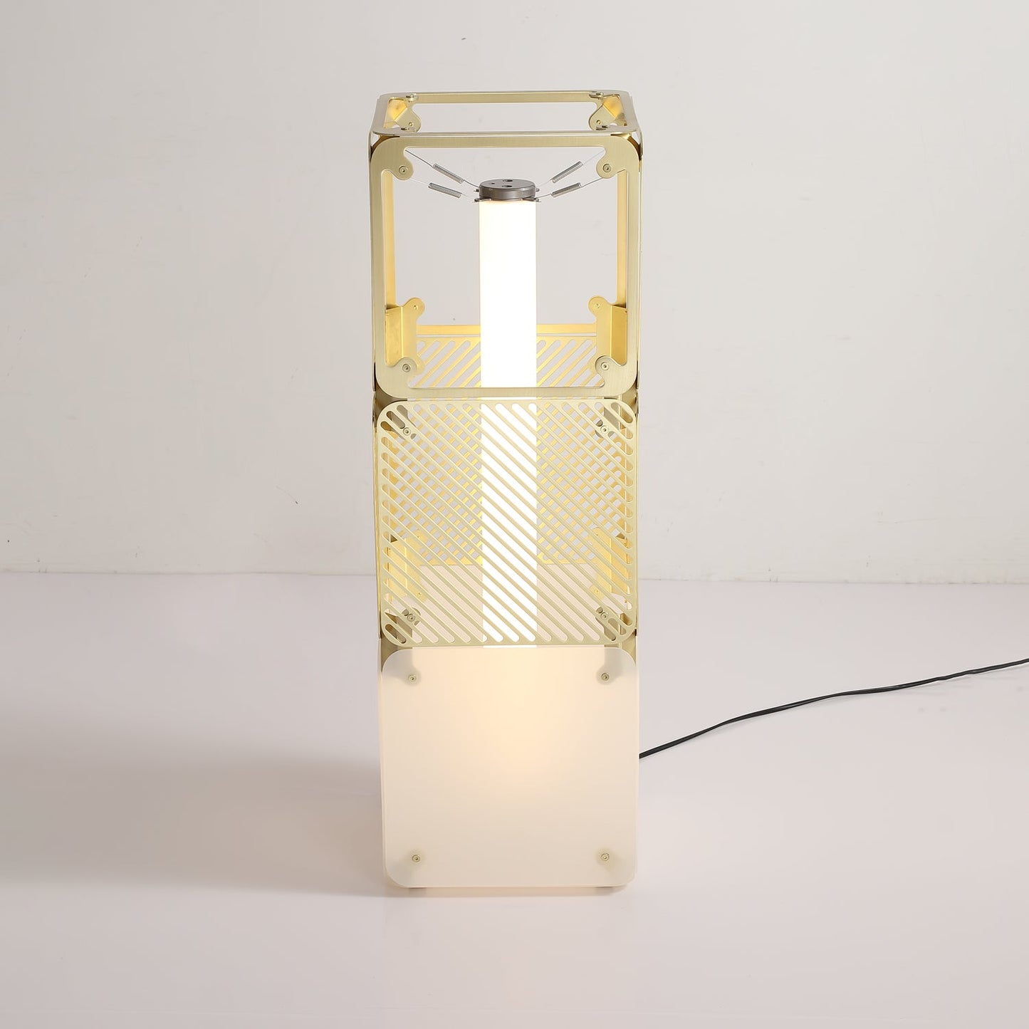 Hyperqube Floor Lamp with Adjustable LED Lighting