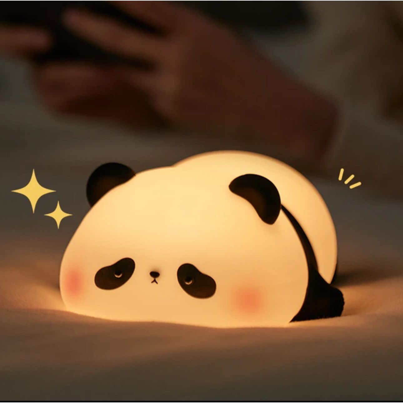 Light - Cute Panda Silicone LED Night Light for Kids