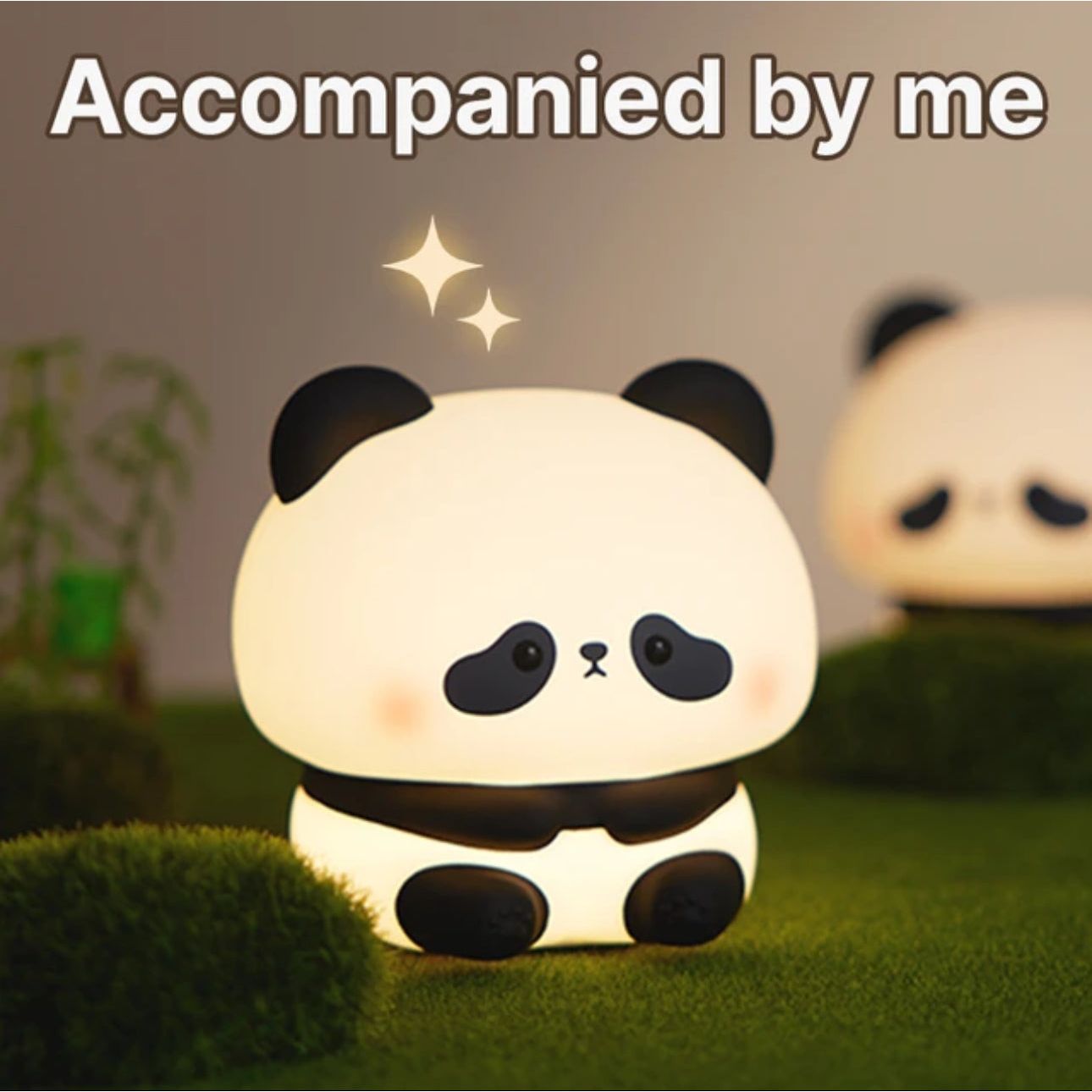 Light - Cute Panda Silicone LED Night Light for Kids