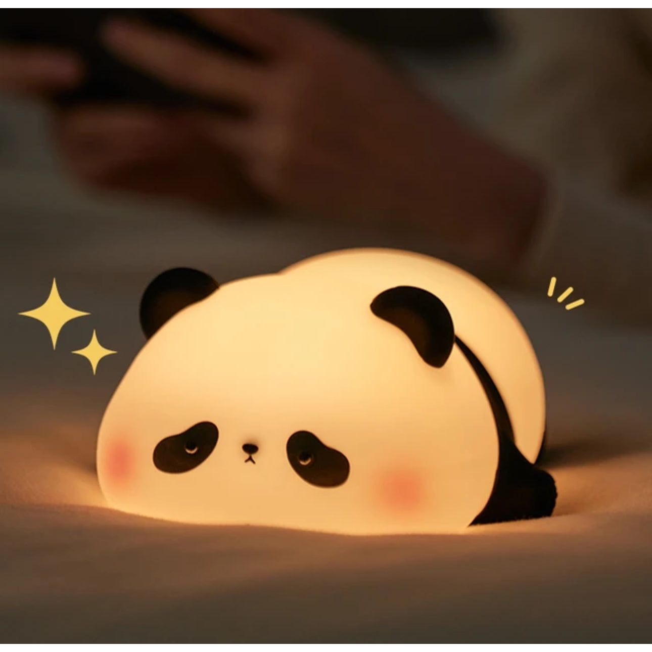 Light - Cute Panda Silicone LED Night Light for Kids