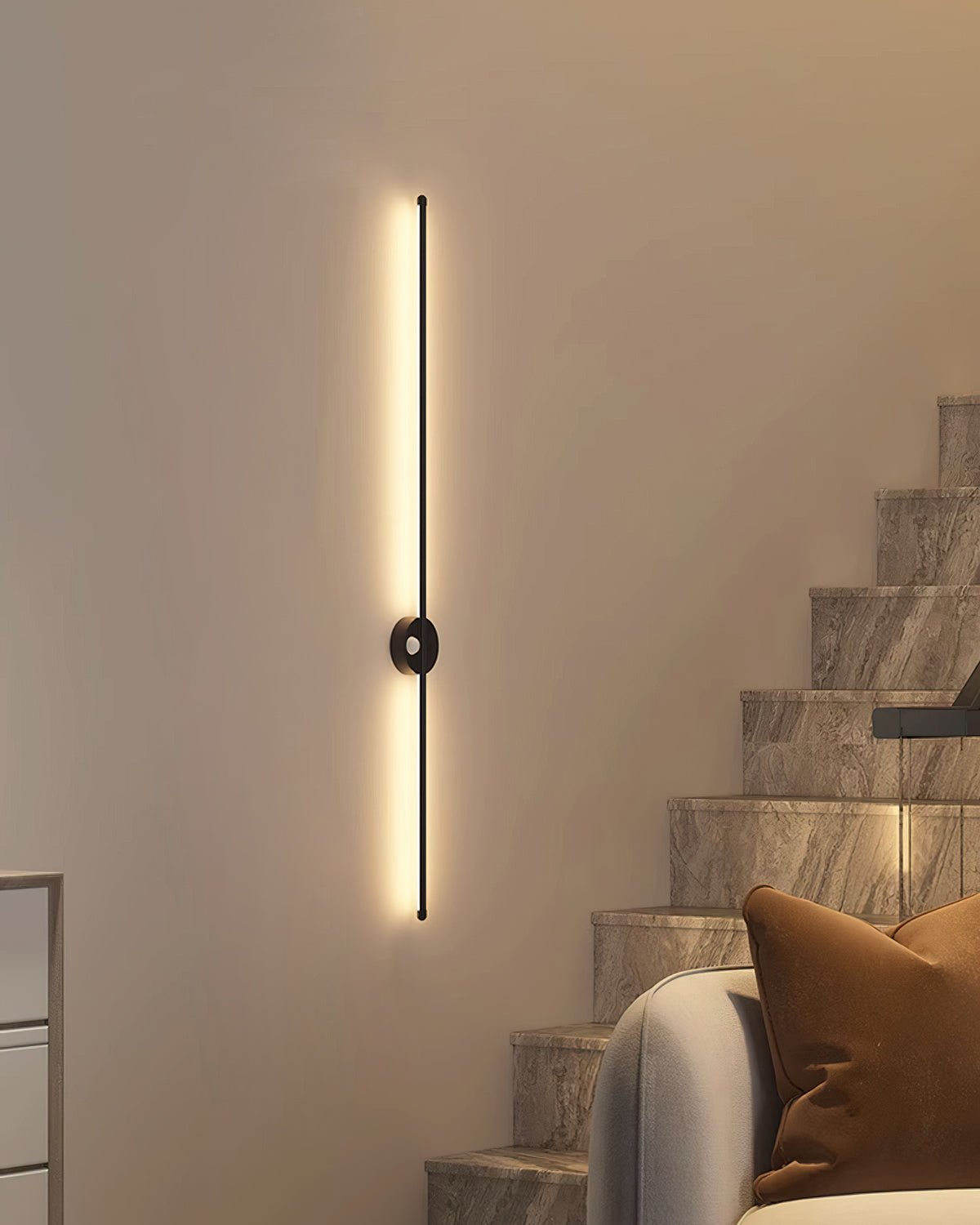 Infinity Edge Rechargeable LED Wall Light - Slim Design