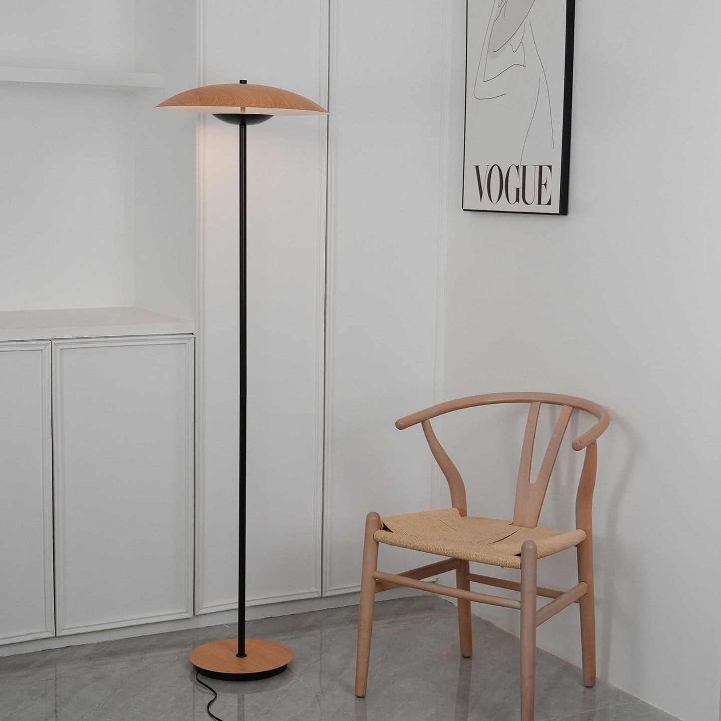 Innovative Directional Floor Lamp with Adjustable LED Light