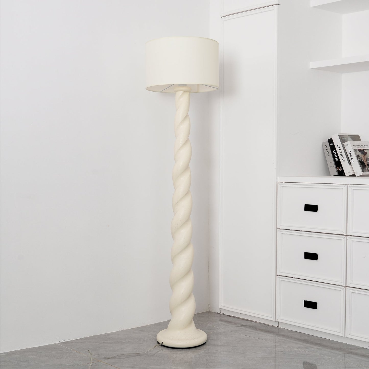 Yisi North Tower Floor Lamp with LED Shade - Indoor Lighting
