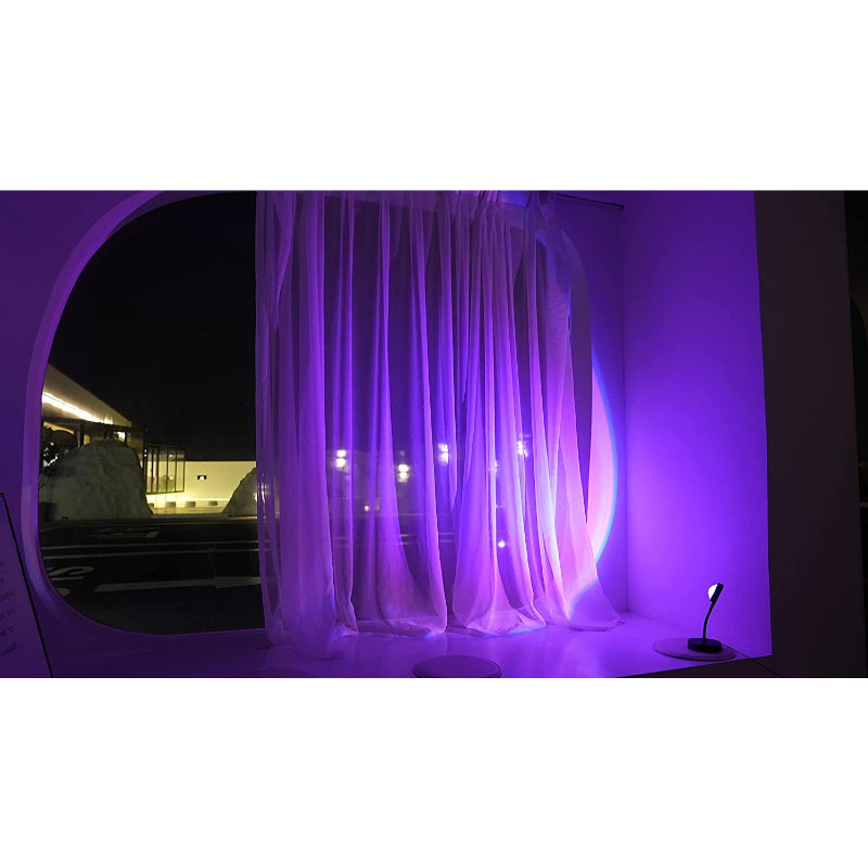 Sunset Projector Lamp LED Night Light RGB for Bedroom 10W 360° Rotation