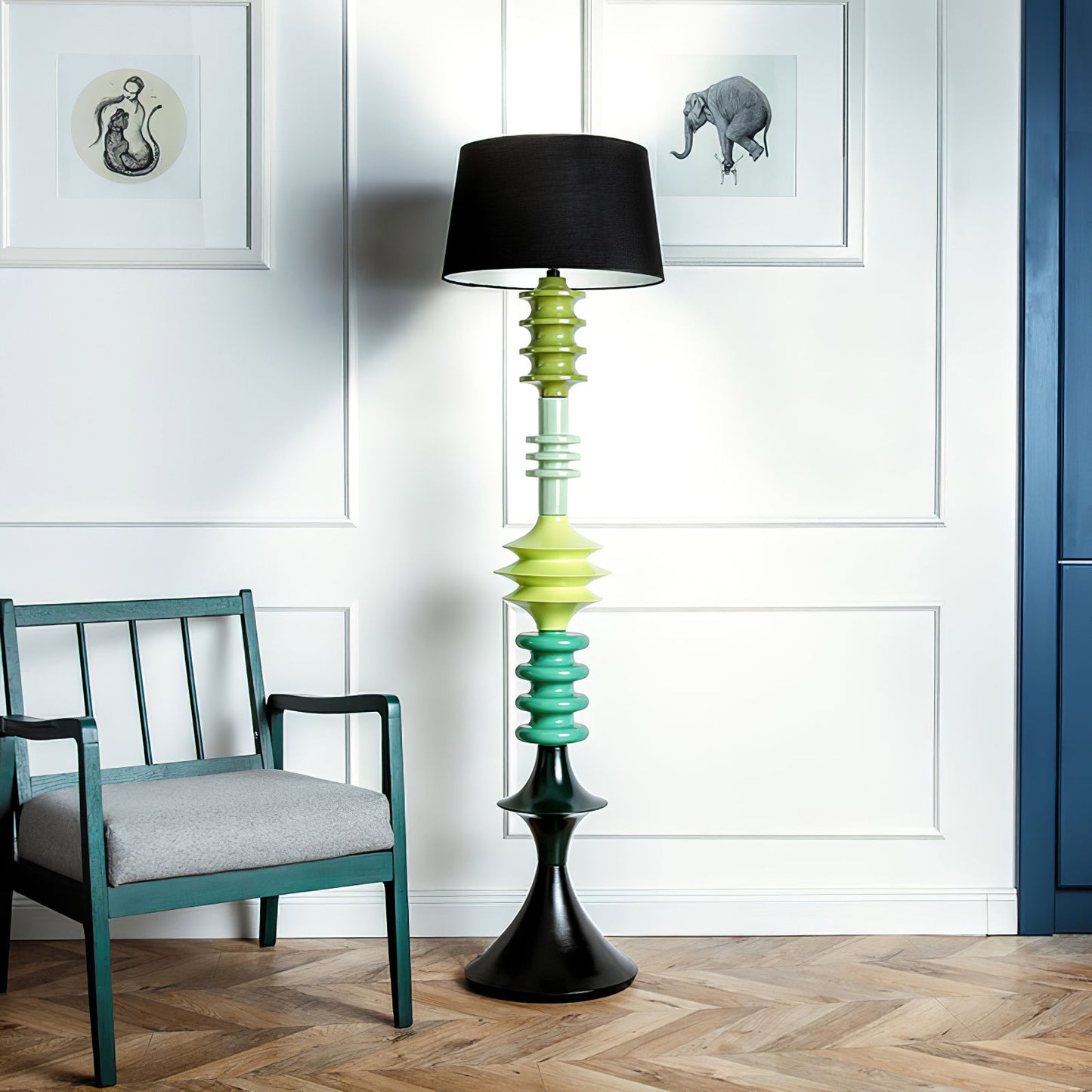 Jarvis Adjustable Floor Lamp - Modern LED Indoor Light