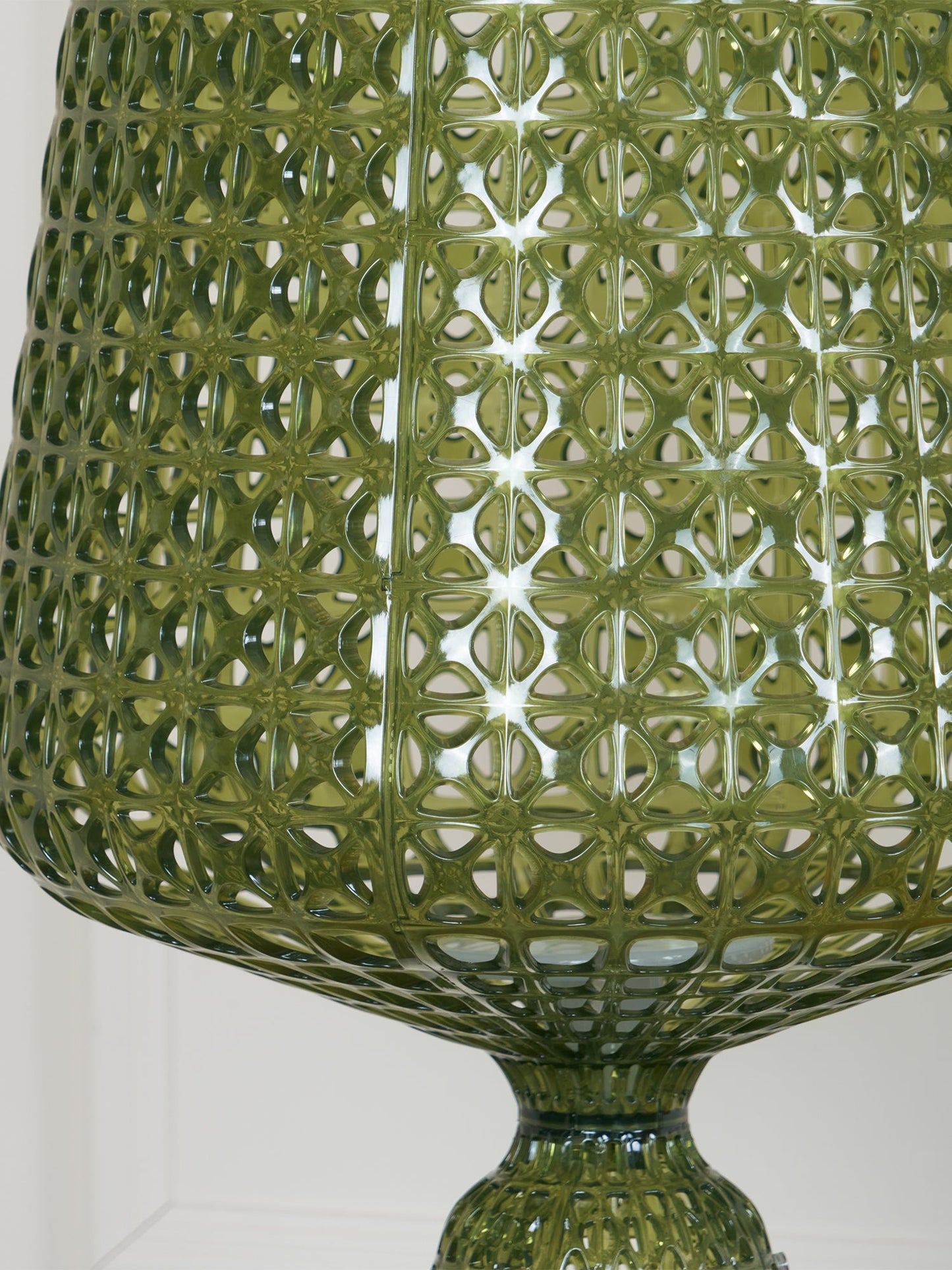 Kabuki Floor Lamp with LED Light - Acrylic, Dimmable, Indoor