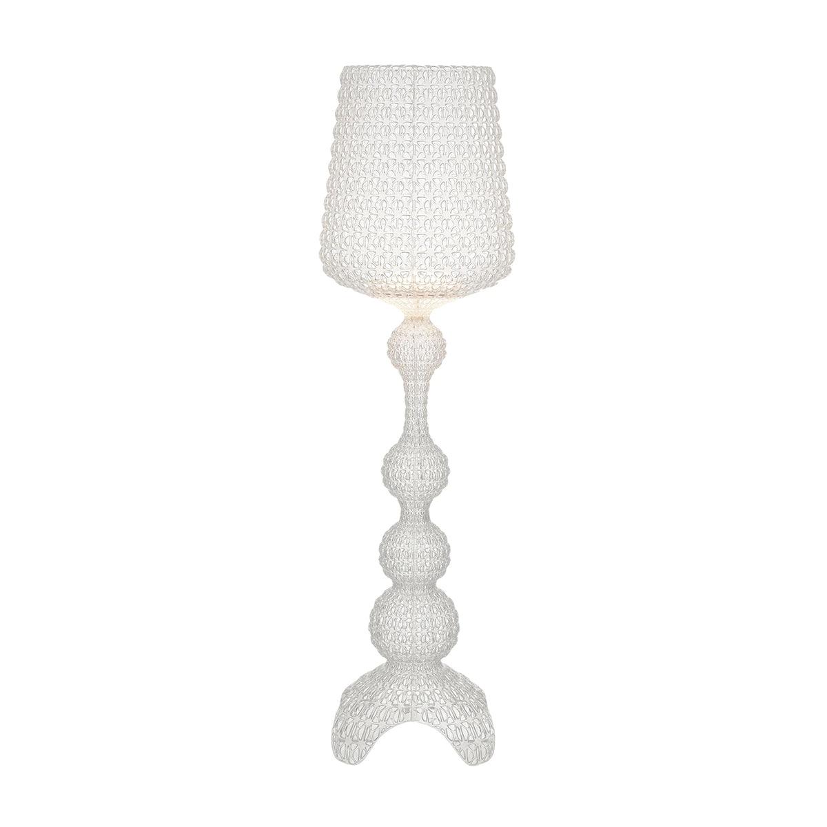 Kabuki Floor Lamp with LED Light - Acrylic, Dimmable, Indoor