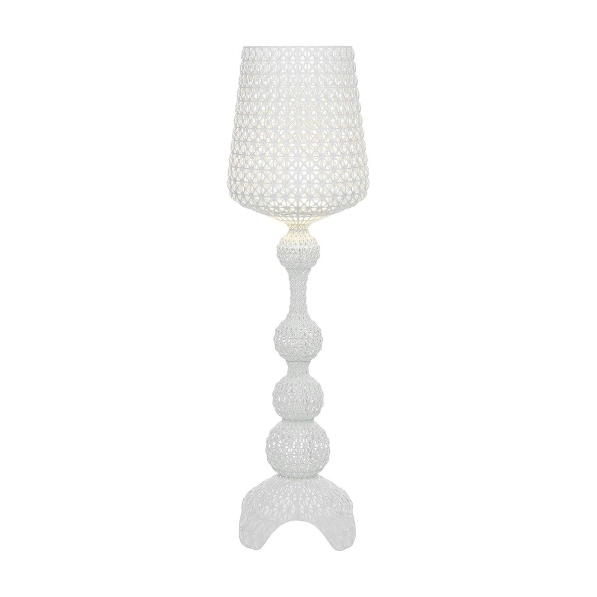 Kabuki Floor Lamp with LED Light - Acrylic, Dimmable, Indoor
