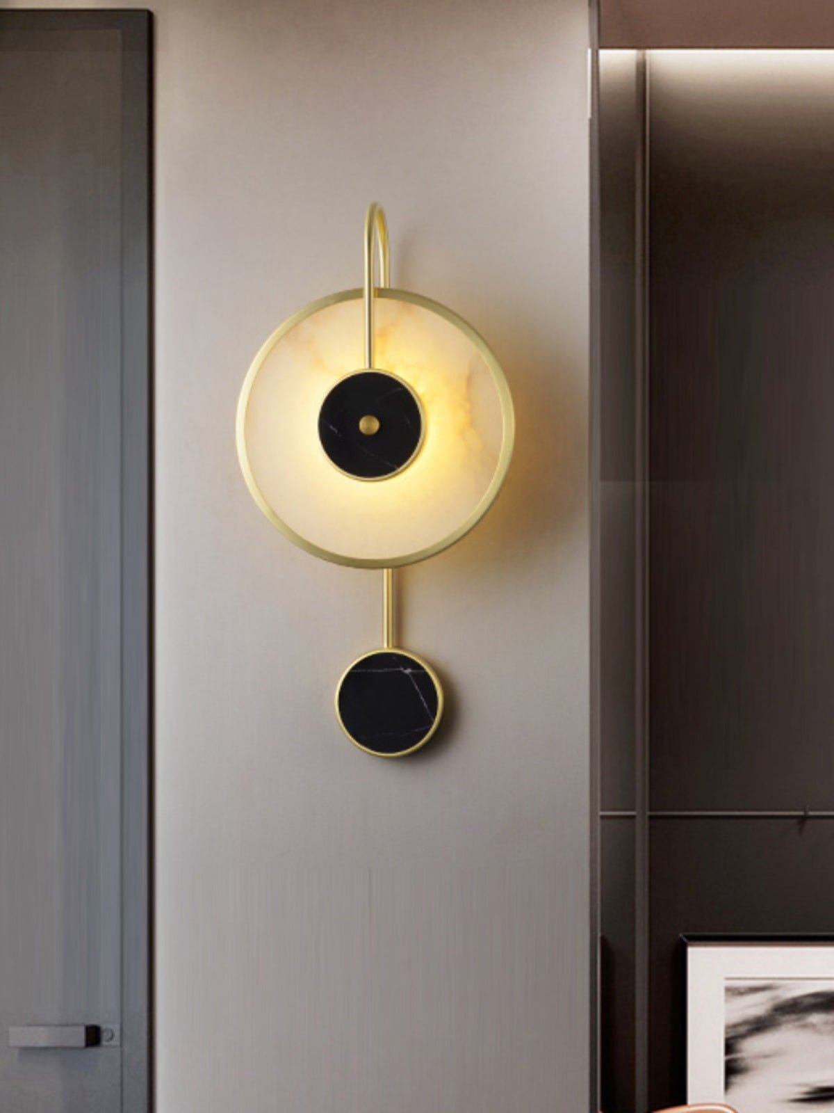 Kandy Alabaster Wall Lamp LED Indoor Lighting Soft Glow