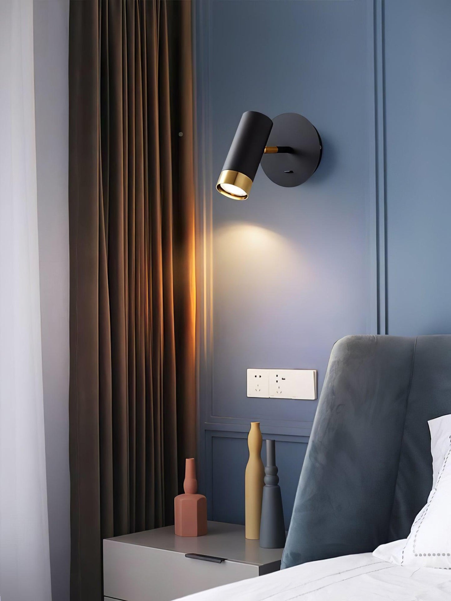 Karpo Wall Lamp LED Adjustable Indoor Lighting Set of 2