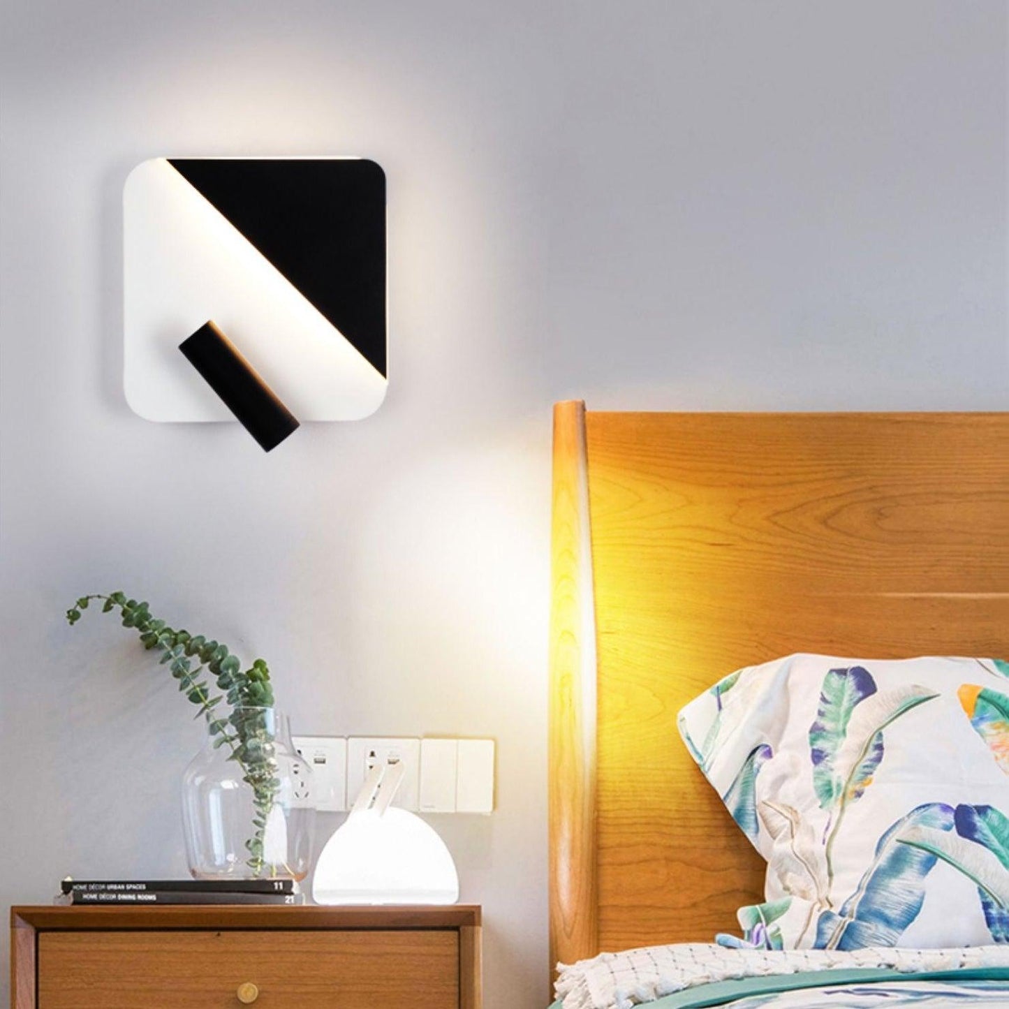 Kneeland Rotatable Wall Lamp with Integrated LED Light