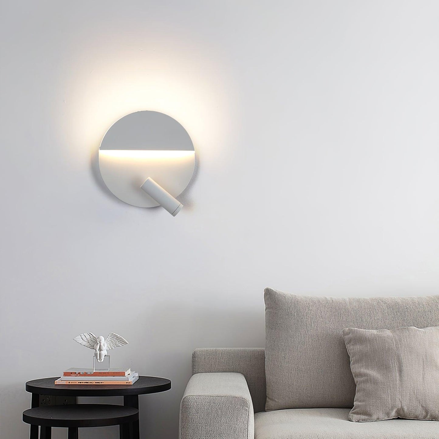 Kneeland Rotatable Wall Lamp with Integrated LED Light