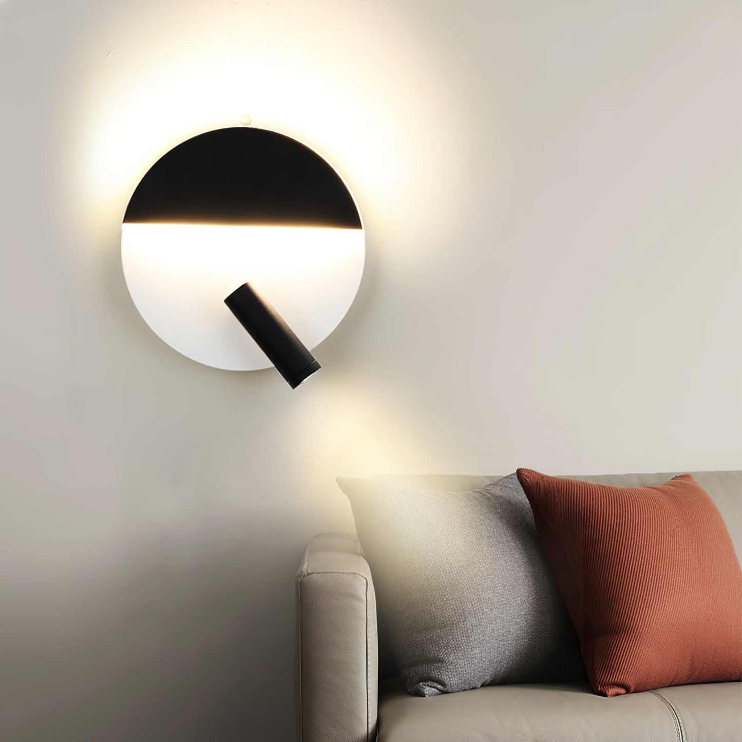 Kneeland Rotatable Wall Lamp with Integrated LED Light