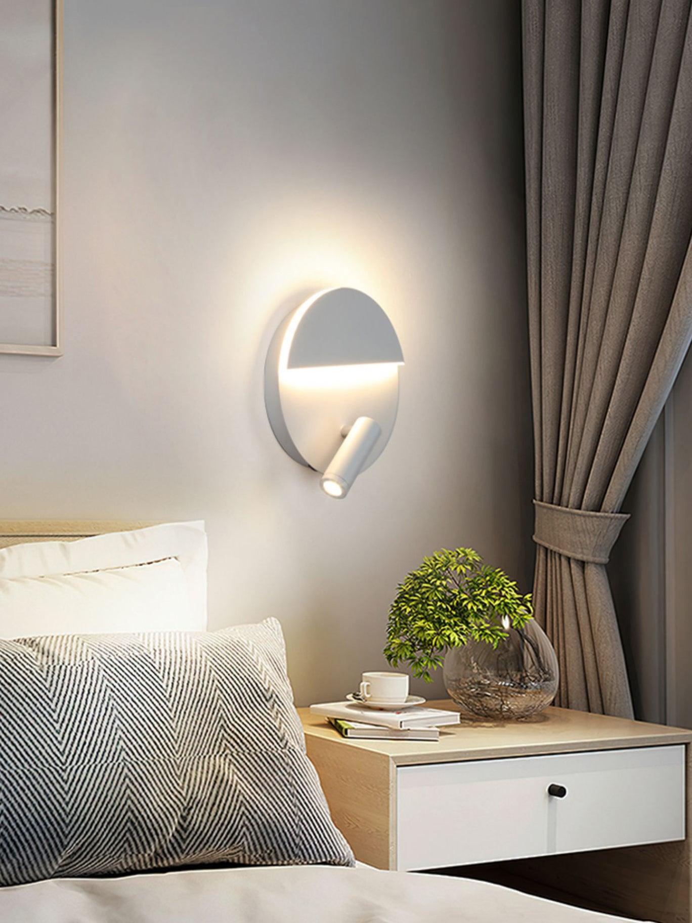 Kneeland Rotatable Wall Lamp with Integrated LED Light