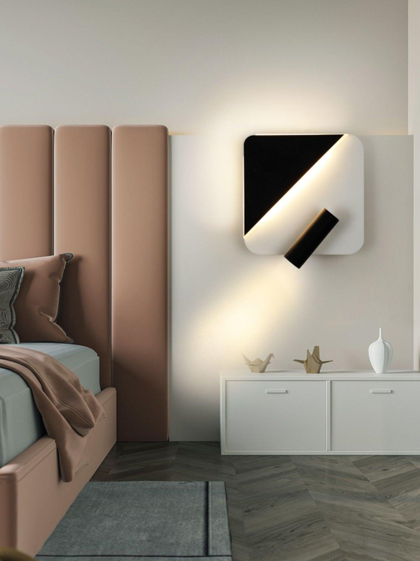 Kneeland Rotatable Wall Lamp with Integrated LED Light