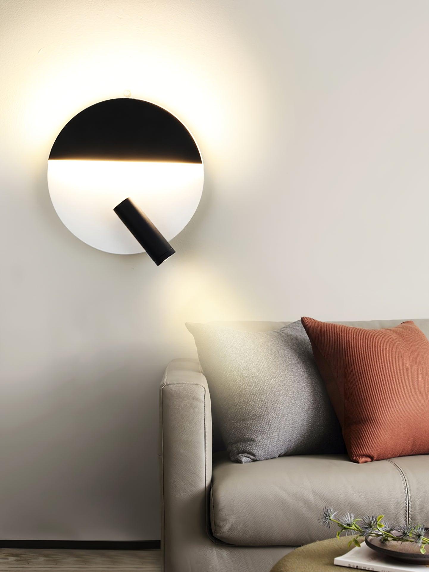 Kneeland Rotatable Wall Lamp with Integrated LED Light