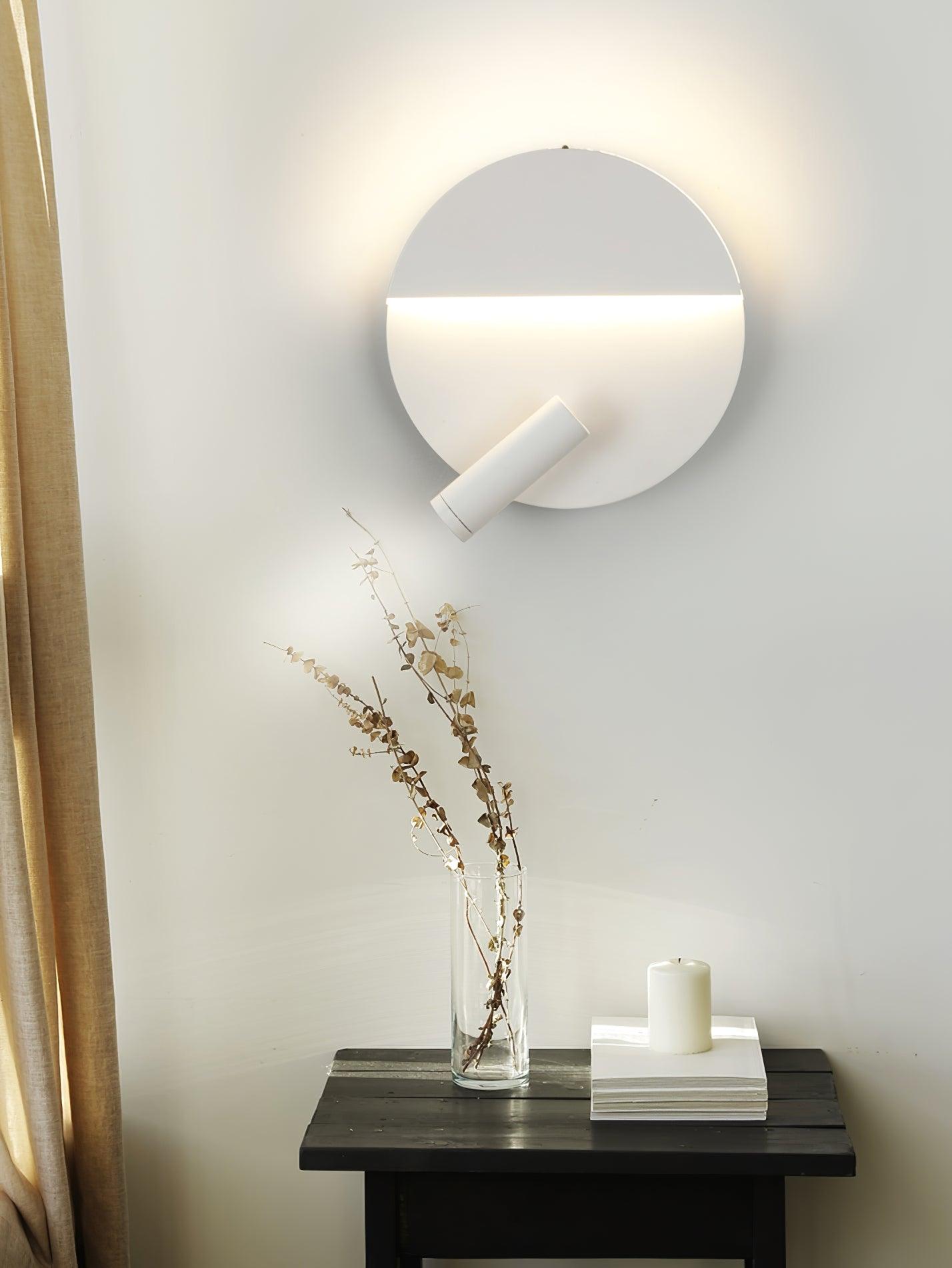 Kneeland Rotatable Wall Lamp with Integrated LED Light