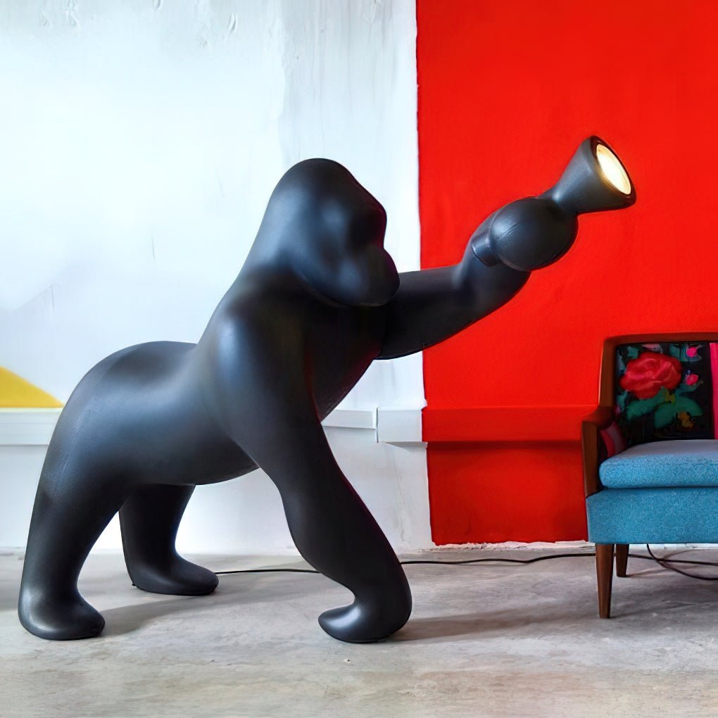Kong Floor Lamp with Adjustable Arm - Modern LED Lighting